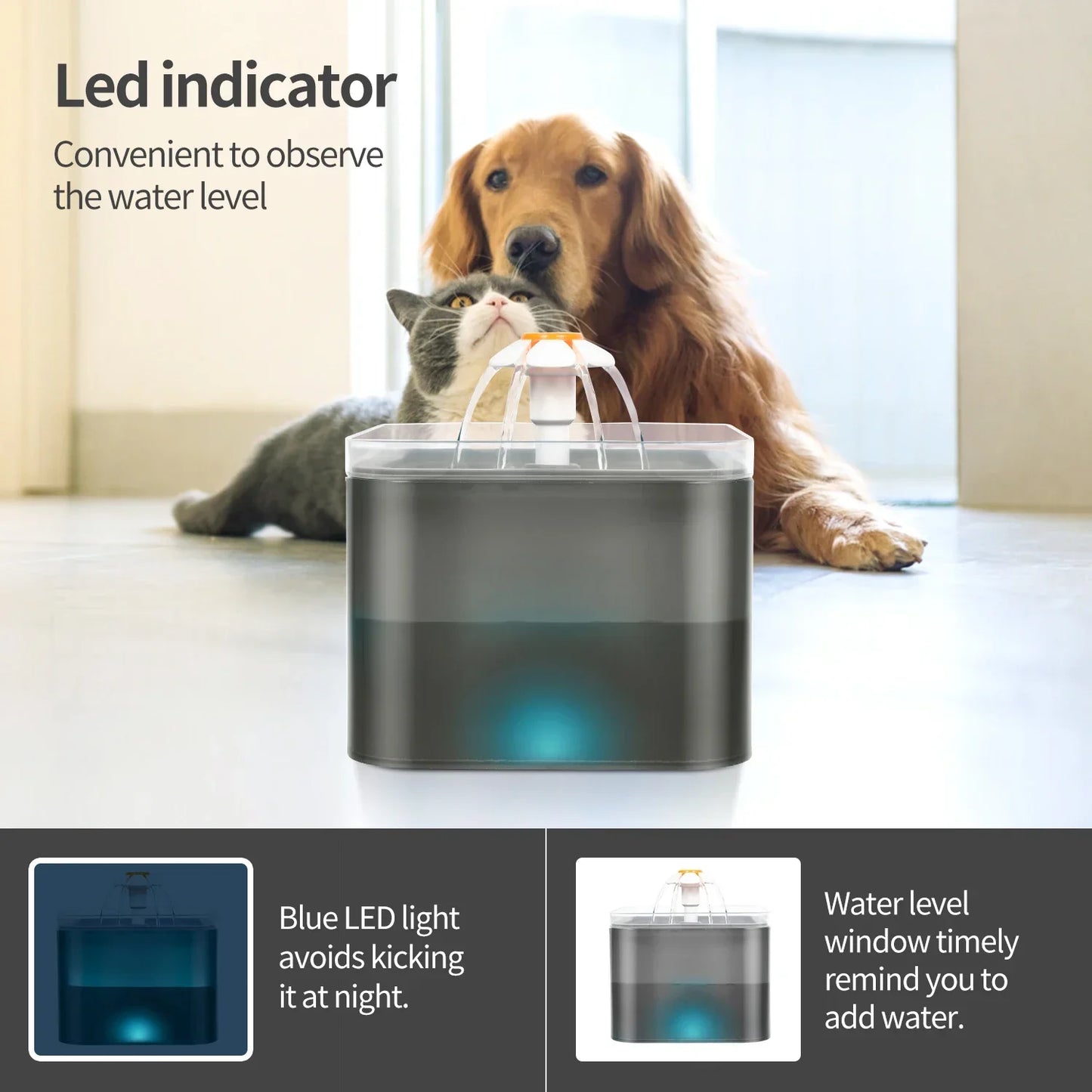 Cat Automatic Water Fountain