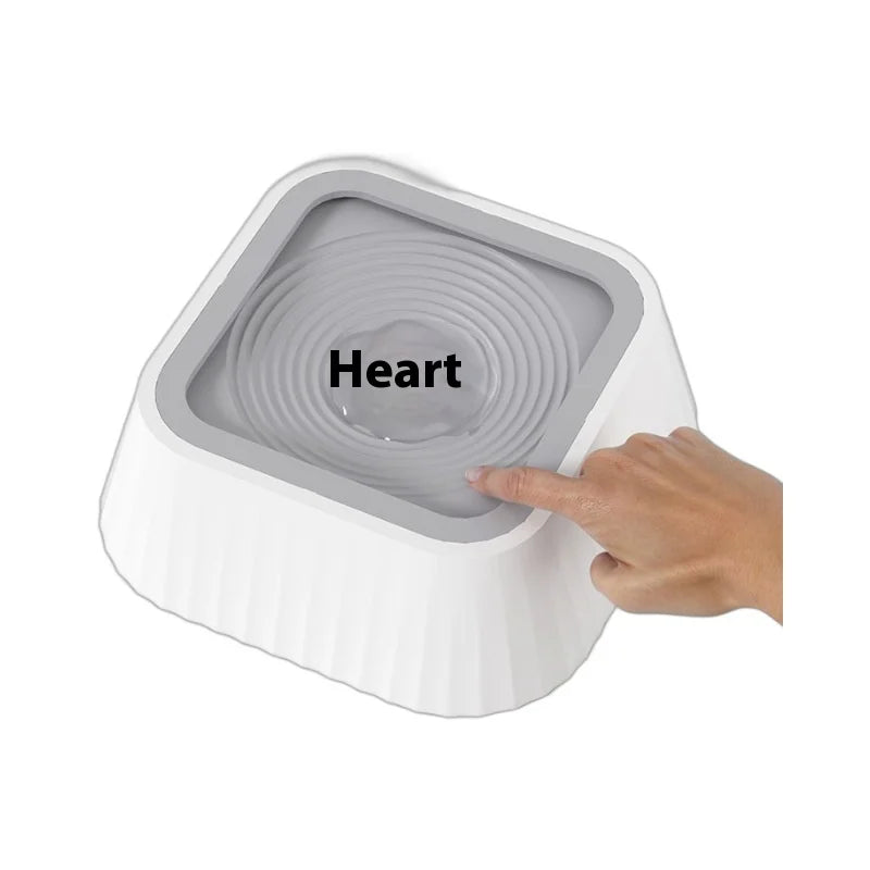 Pet Water Fountain with Floating Plates