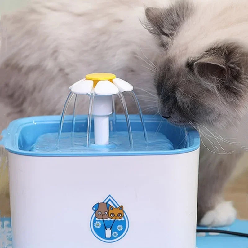 Pet Water Dispenser For Cats and Dogs with Electrical Fountain