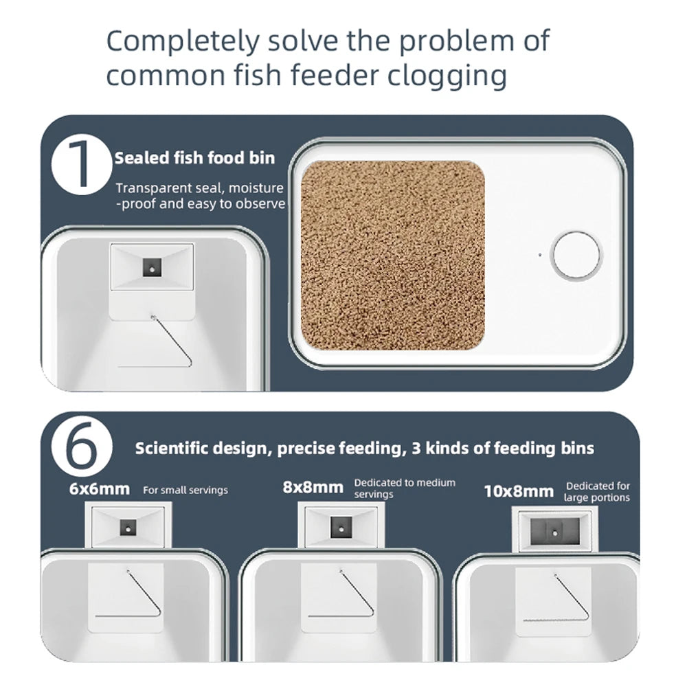 WiFi Smart Automatic Feeder For Aquarium