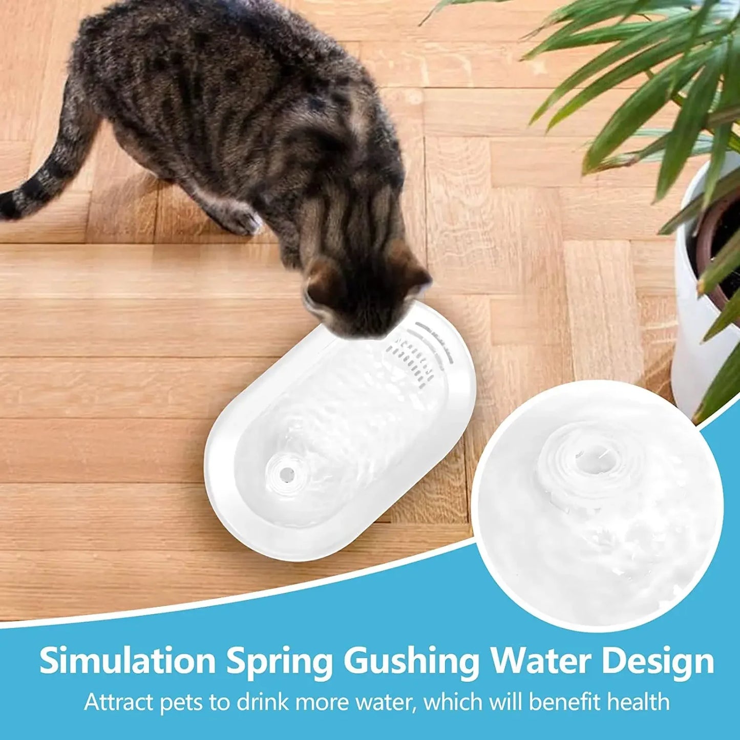 Cat automatic water fountain 1.35L