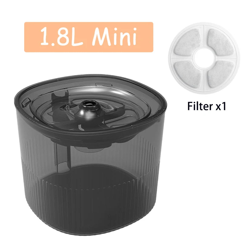 Water Fountain For Cats With Automatic Circulating Filter