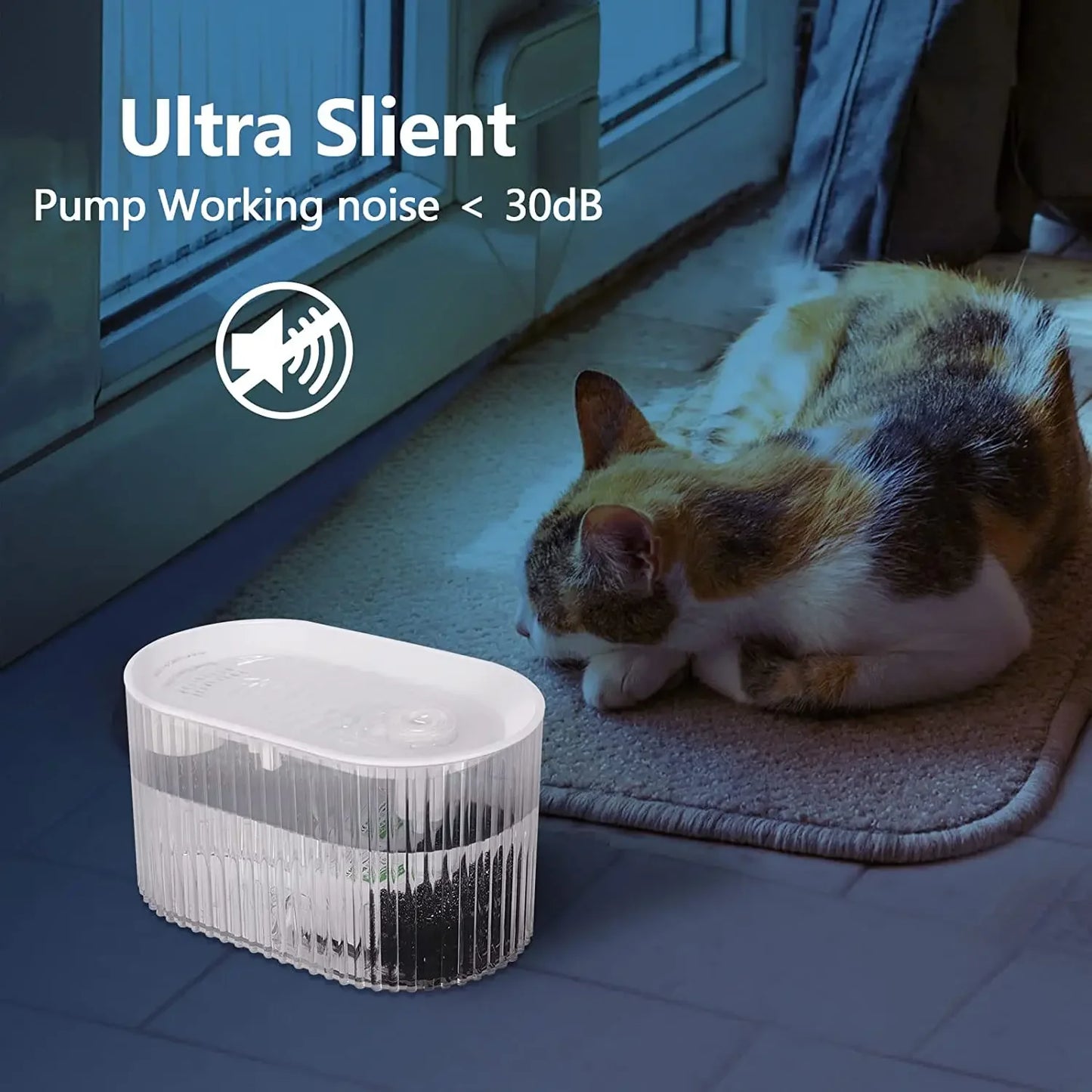 Cat automatic water fountain 1.35L
