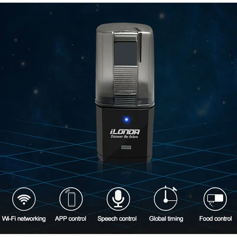 Automatic Aquarium Fish Tank Feeder With Timing or Wifi