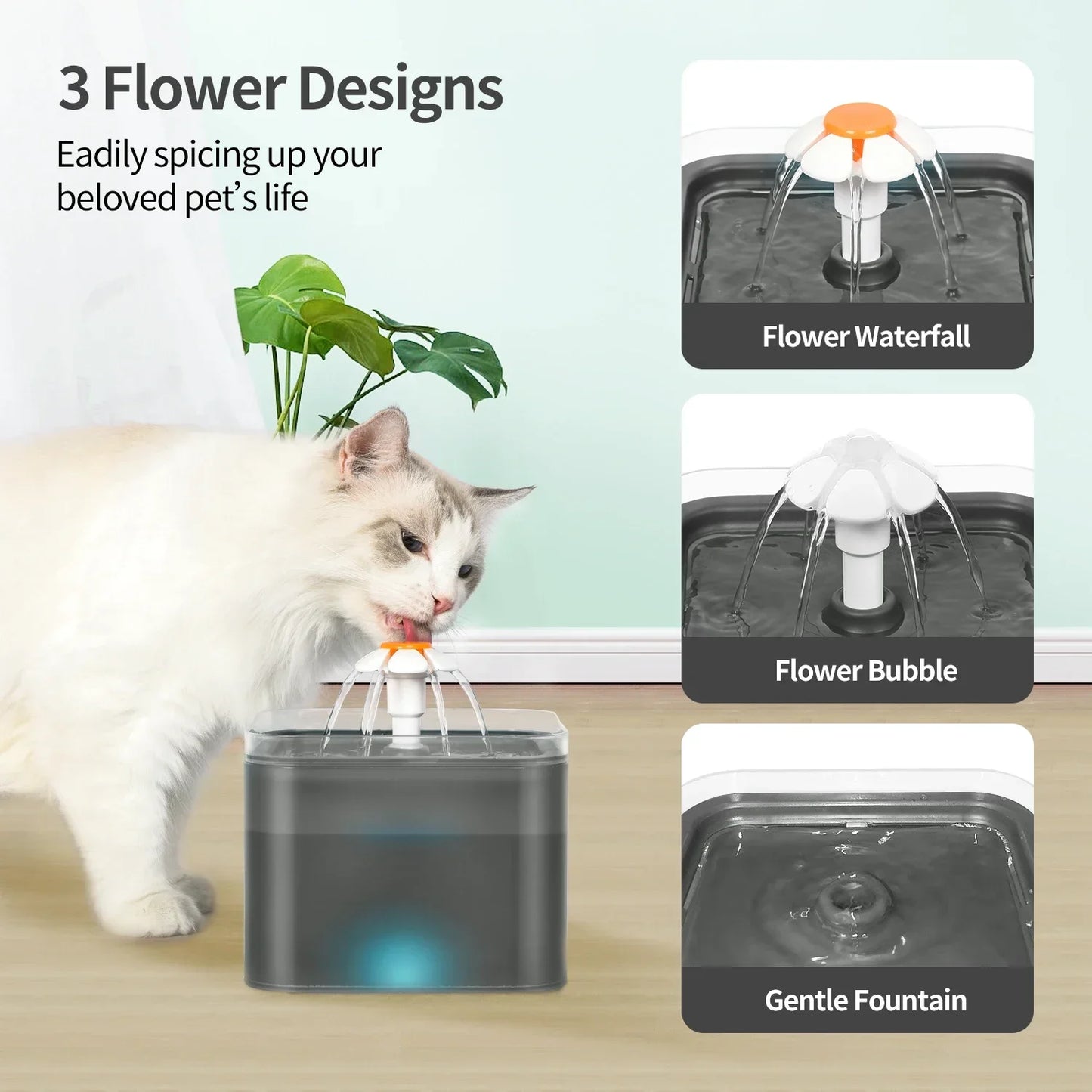Cat Automatic Water Fountain